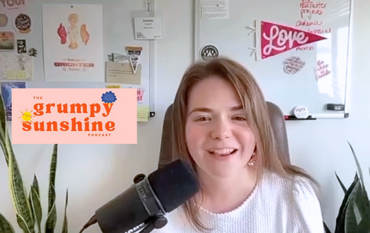 Listen to Amanda's interview on The Grumpy Sunshine Podcast! 🎧