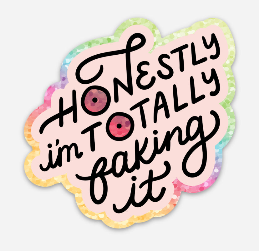 HITFI Glitter Sticker