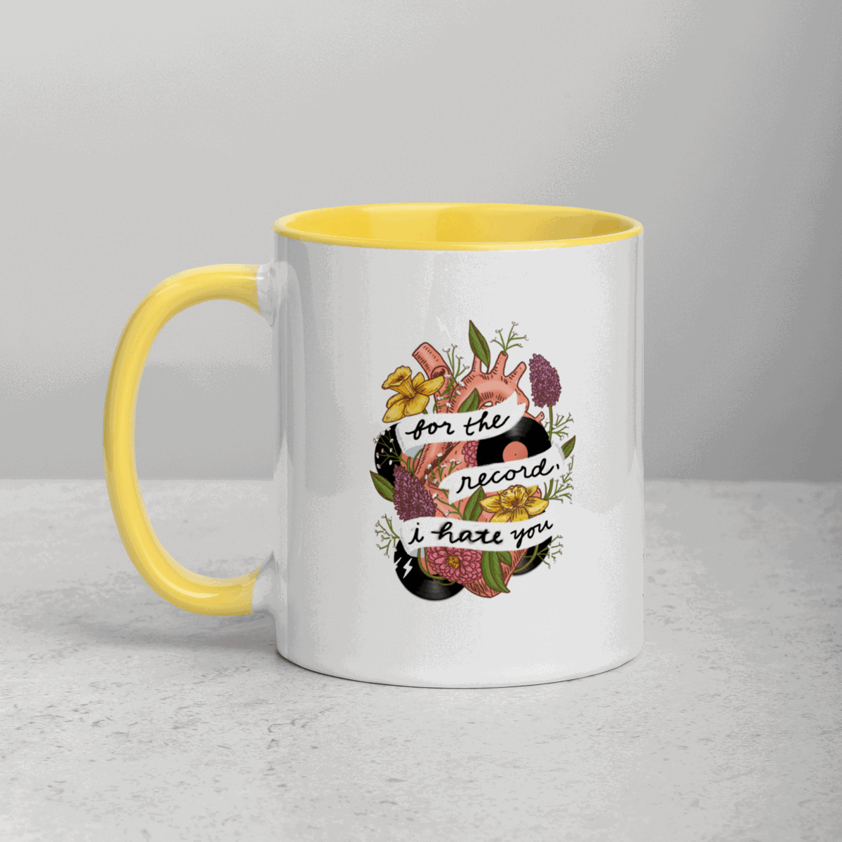 For The Record, I Hate You "All You Need" Mug