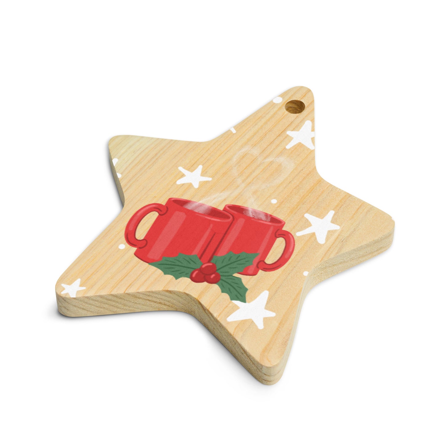 Holiday Blend Wooden Ornament